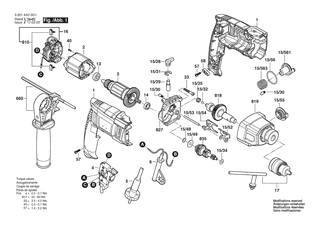 BOSCH GSB 20-2 - 3601AA20G1