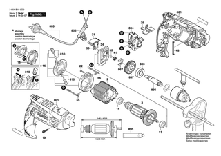 BOSCH GSB 16 RE - 3601B185G0