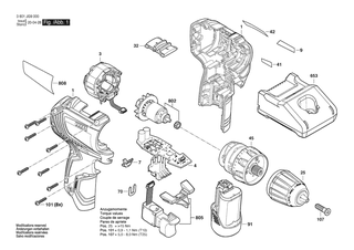 BOSCH GSR 12V-30 - 3601JG90E0