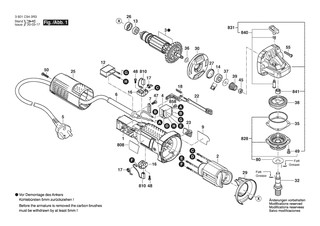 BOSCH GWS 750-115 - 3601C940R3