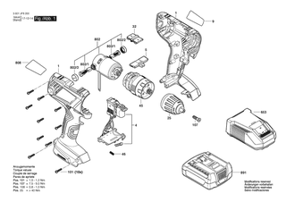 BOSCH GSB 140-LI - 3601JF8220