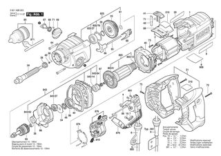BOSCH GSB 162-2 - 3601A8B093