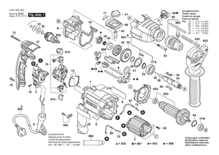 BOSCH GSB 21-2RTC BARE - 3601A9C090
