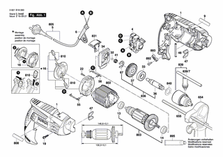 BOSCH GSB 1600 - 3601B18093