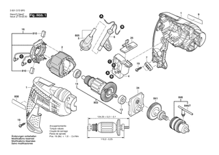BOSCH GBM 6 RE - 3601D726P0