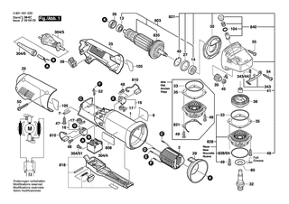BOSCH GWS 8-115 Z - 3601H310Z0