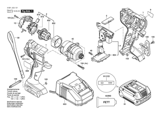 BOSCH GDR 180-LI - 3601JG5181