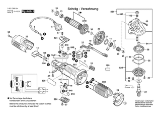 BOSCH GWS 7-125 T - 3601C88654