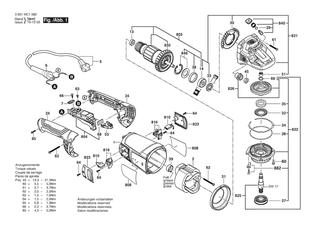 BOSCH GWS 2200 - 3601HC1100