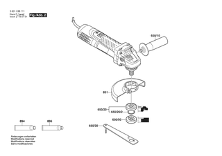 BOSCH GWS 8-45 - 3601C8811B