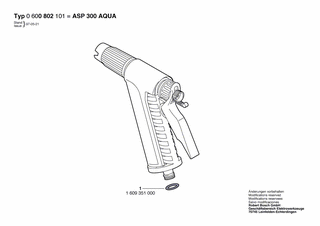 BOSCH ASP 300 AQUA-CONTR. - 0600800101