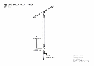 BOSCH AKR 110 HIGH - 0600800236
