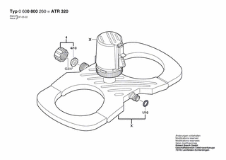 BOSCH ATR 320 - 0600800260