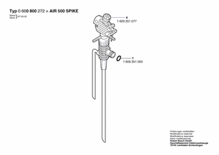 BOSCH AIR 500 SPIKE - 0600800272