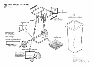 BOSCH AKW 450 - 0600800380