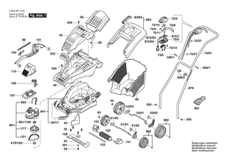BOSCH ROTAK 34 - 3600H81A70