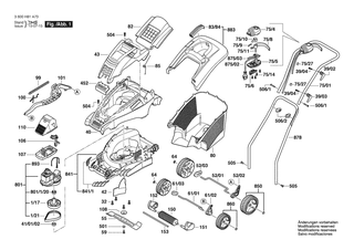 BOSCH ROTAK 34 GC - 3600H81A73