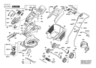 BOSCH ROTAK 43 LI - 3600H81K72