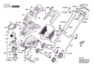 BOSCH ROTAK 37 (ERGOFLEX) - 3600H82130