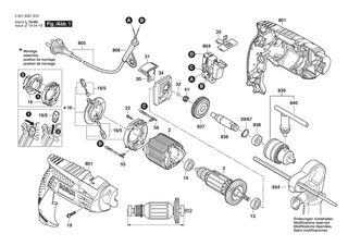 BOSCH GSB 13 RE - 3601B3D5H0