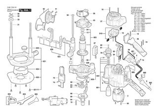 BOSCH GOF 1250 LCE - 3601F26161
