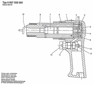 BOSCH Meisselhammer - 0607550591