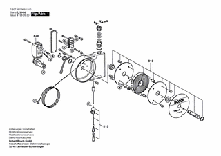 BOSCH Federzug - 0607950909