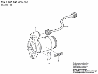 BOSCH Messwertgeber - 0607958806