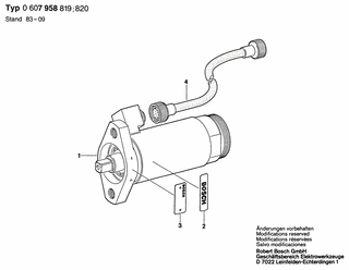BOSCH Messwertgeber - 0607958820