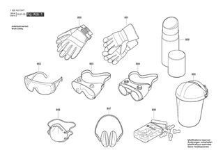BOSCH Arbeitsschutz - 1600A000WT