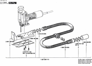 BOSCH Teilesatz - 1607000115