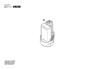 BOSCH GBA 12V 1,5Ah UNI - 1607A350DY