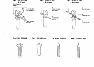 BOSCH Zusatzhandgriff - 2602025038