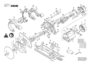 BOSCH PKS 66-2 AF - 3603E02001