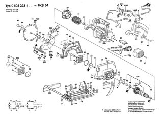 BOSCH PKS 54 - 0603223131