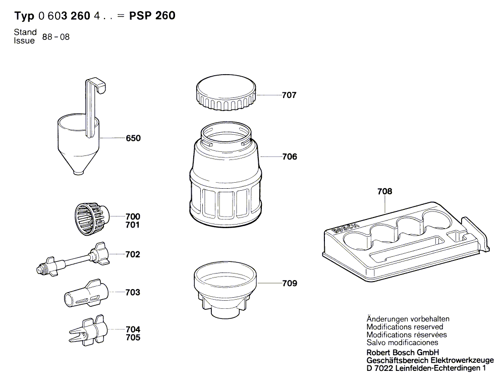 Bosch psp 260 инструкция