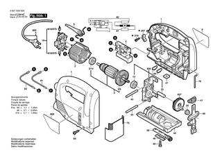 BOSCH STICHSAEGE - 0601509004