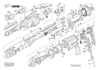 BOSCH GBH 2-28 DFV - 3611B672K3