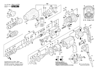 BOSCH GBH 2-24 DFR - 3611B730K0