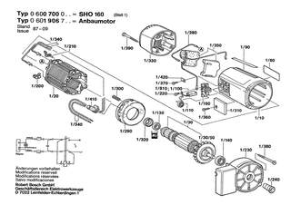 BOSCH SHO 160 - 0600700037