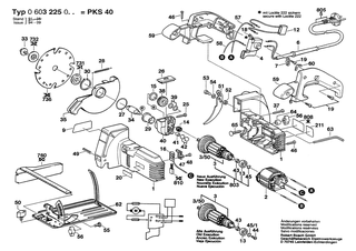 BOSCH PKS 40 - 0603225037