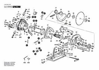 BOSCH PKS 190 - 3603B04X40