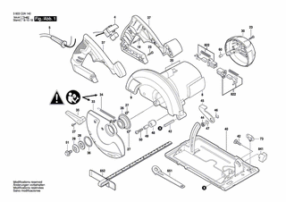 BOSCH PKS 1500 - 3603C2A140