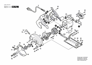 BOSCH GKS 7 1/4 - 3601E73216