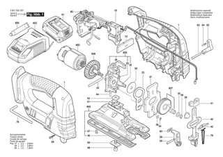 BOSCH GST 18 V-LI - 3601E8J3D1