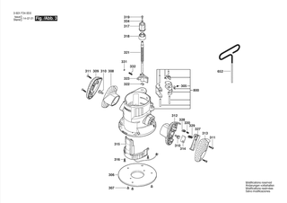 BOSCH GOF 1600 CE - 3601F240D0