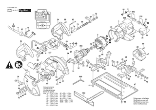 BOSCH GKS 65 CE - 3601F687E0