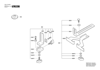 BOSCH GKF550 - 3601FA00E1