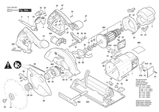 BOSCH GKS 20-65 - 3601FB20E0