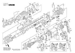 BOSCH GBH 2-26 DRE - 3611B537D0